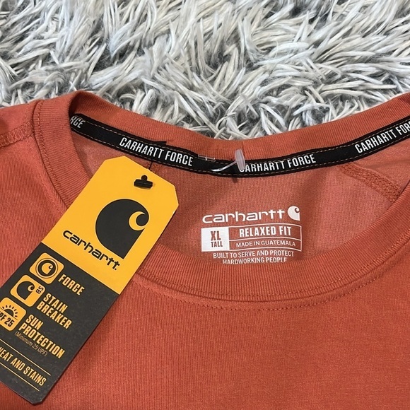 New! Carhartt Force Shirt Size XL Tall - Picture 5 of 13